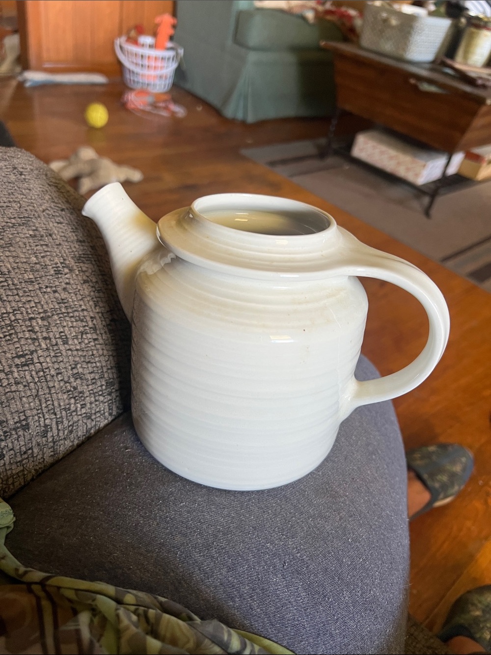 Handcrafted White planter